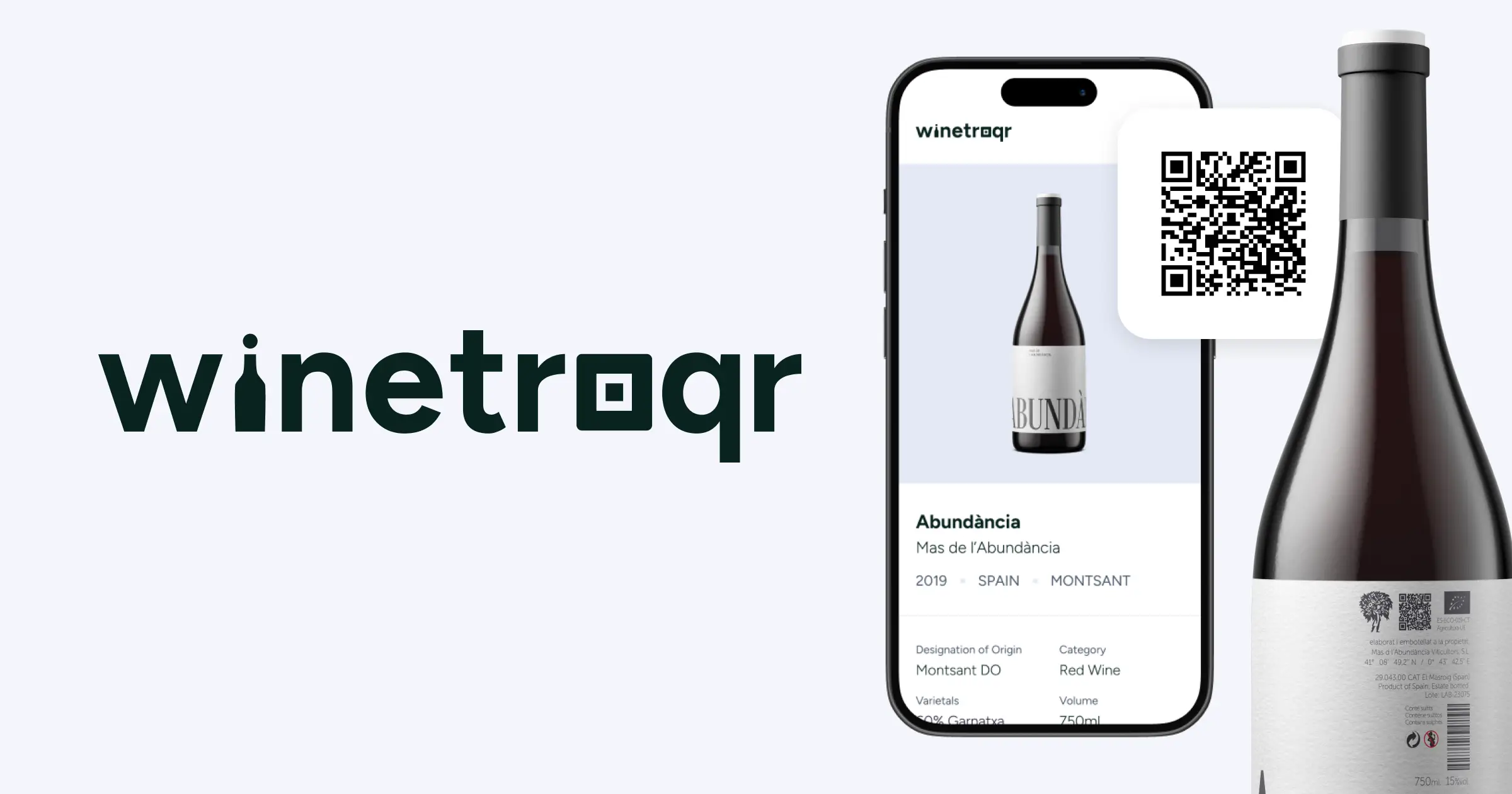 Winetraqr — smart QR code labels for wineries